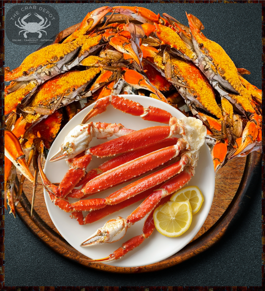 JUMBO Large Blue & Snow Sensation – Crab Depot