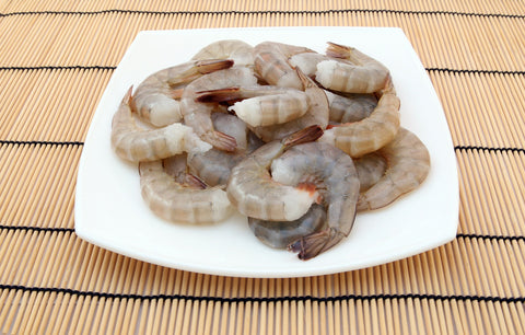 (5 lb Block) Medium 31/35 ct USA Gulf Shrimp- FROZEN- (Approximately 155-175 Shrimp in 5 lbs)