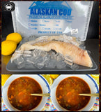 (2) Quarts MD Crab Soup & (5 lbs.) Alaskan Cod