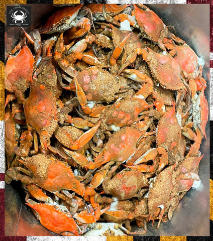 🦩½ Bushel Small Bay USA Male Blue Crabs