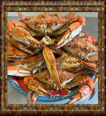 Steamed Blue Crabs by the DOZEN