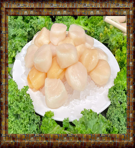 (1 lb.) 10-20 CT- Dry Day Boat Scallops-(Flash Frozen)*