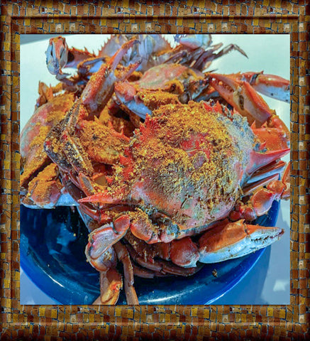 Promo Steamed USA Blue Crab Bushels