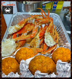 Summer Crab Cakes with Snow Crab Clusters Combo