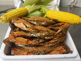 🏈MD Lunch Box (12) XL Male Crabs with Corn