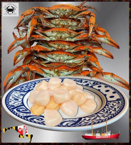 🍂 Fat Crab Jimmy Dozen with Scallops