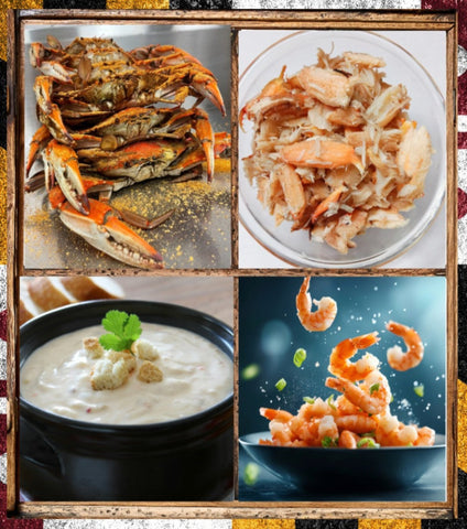👔Dad's Ultimate Blue Crab Seafood Platter