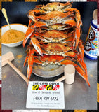 👔Steamed Male Large, (6"-6.5") Dozen