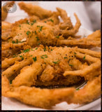 ⚓ (12) JUMBO Corn Flour Coated S. Shells