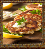 (4) 3 oz. GLUTEN-FREE Crab House Cakes