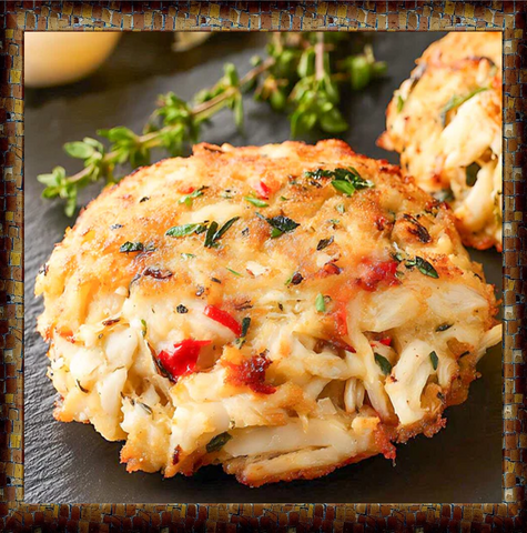 (4) 3 oz. GLUTEN-FREE Crab House Cakes