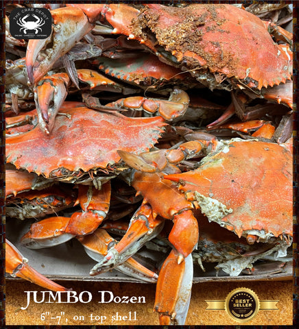 ⚡(TOP PICK) Captain's JUMBO Dozen, 6"-7"