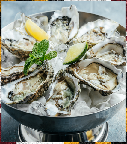 ⚓(100 ct.) LIVE Medium-Cupped Oysters