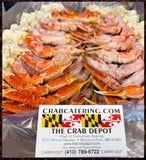 🦩 (10 lbs.) Snow Crab Clusters, 8-10 oz./cluster