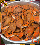 🦩Maryland #1 Blue Crab ½ Bushel, [2½-3½ dozen]