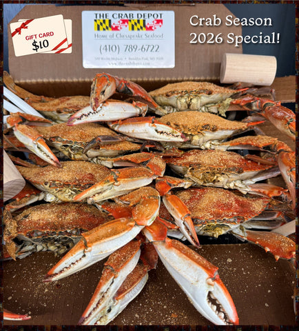 🏀Blue Crab Medium Double Dozen Gift