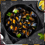 (4 lbs.) North Atlantic Black Mussels