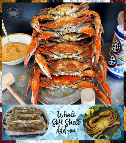 🆕Hard & Soft Crab Combo {XL & Whales}