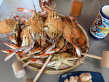 Harvest Trio ~ Female Mix, Crab Cakes, Bay Oysters