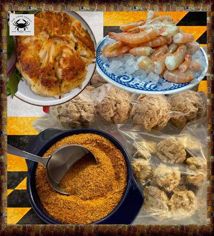 🎁Crab Cake with USA Gulf Shrimp Gift Pack