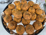 Steamed Supers with (4) Crab Cakes
