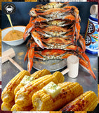 ⚡Lunch Box (12) Large Sook Crabs with Corn